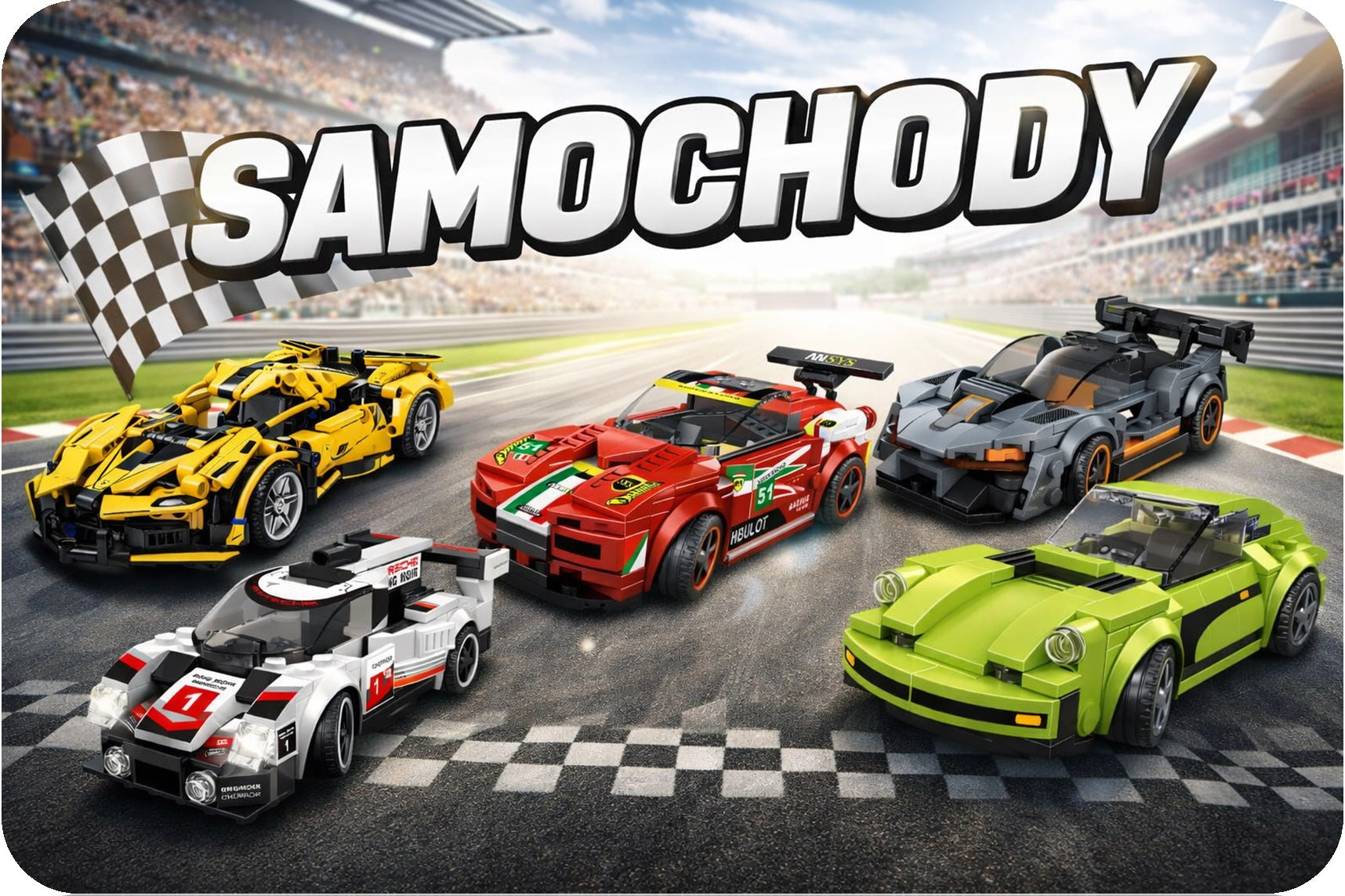 Klocki Konstrukcyjne Samochody Sportowe