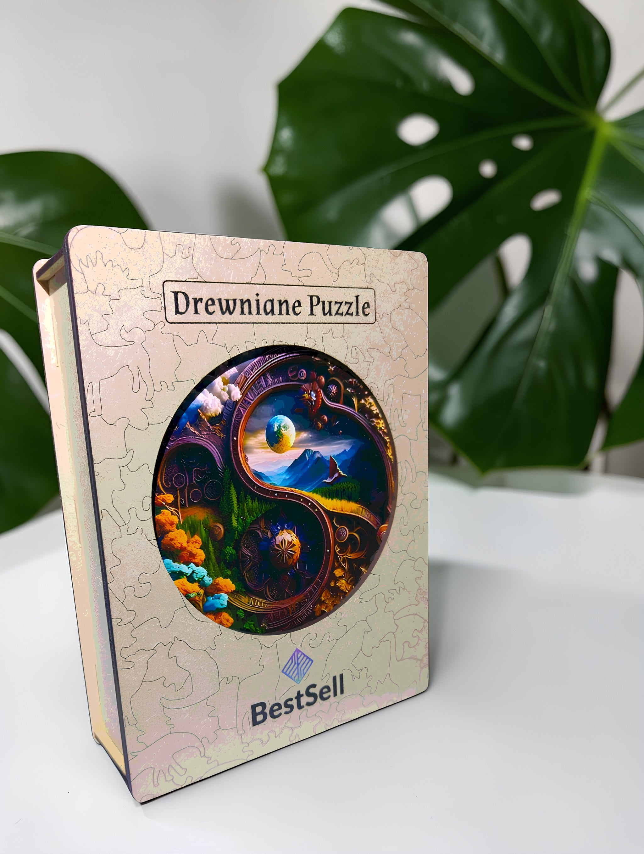 Puzzle Drewniane Tajemniczy Krajobraz Natura