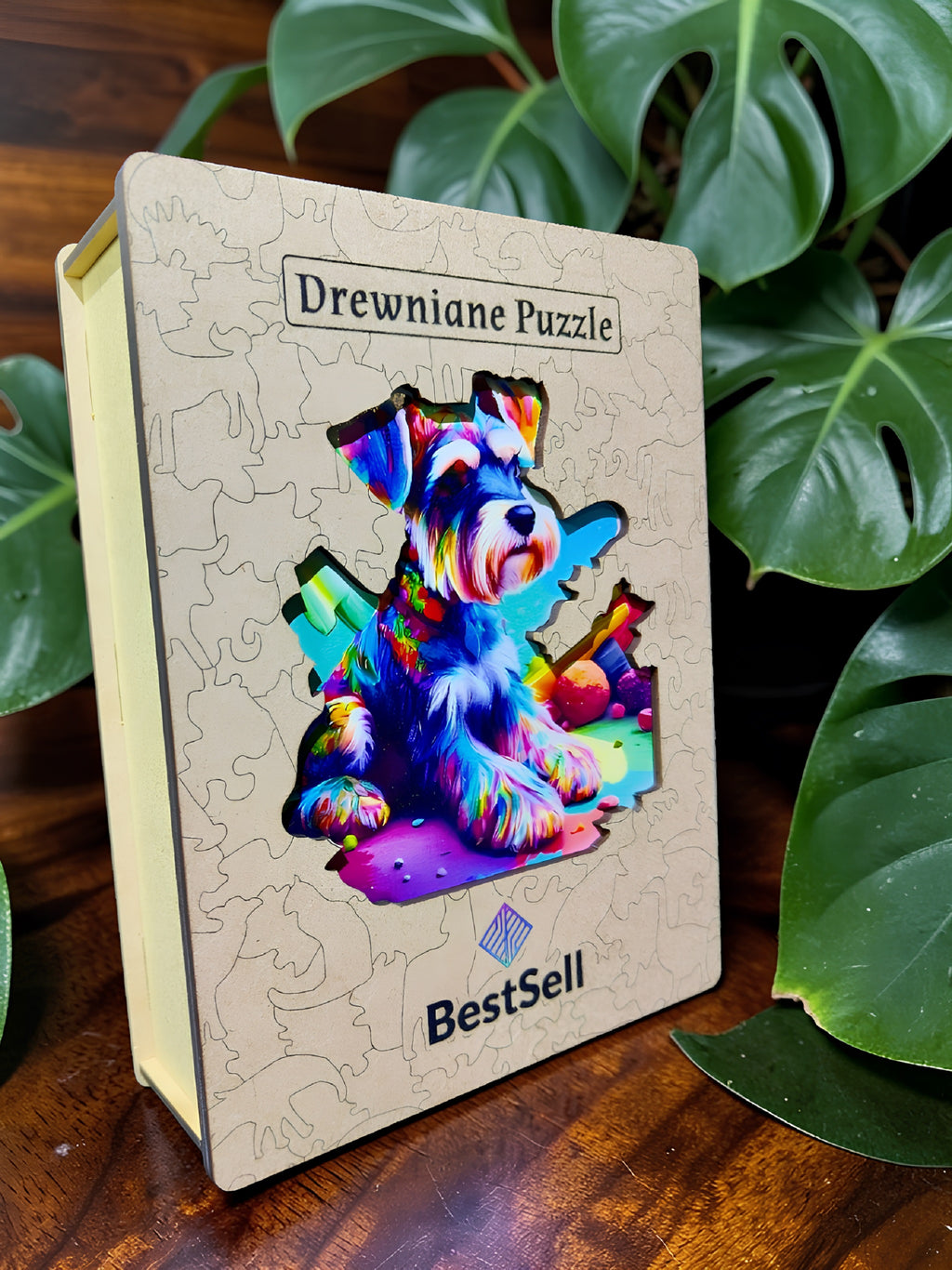 Puzzle Drewniane BestSell Piesek Psotnik