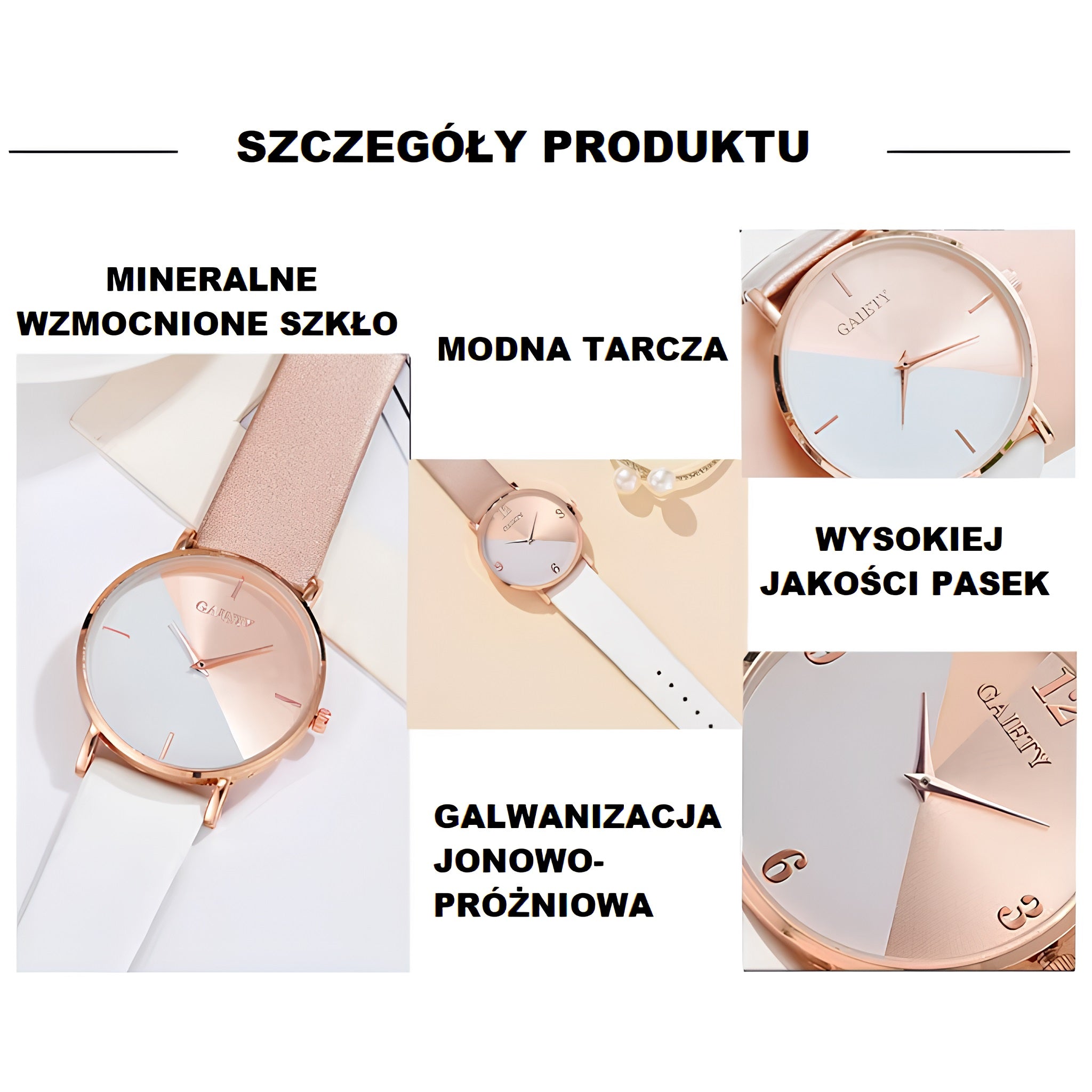 Damski Zegarek z Bransoletką