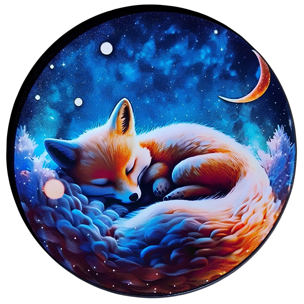 Puzzle Drewniane Śpiący Lisek