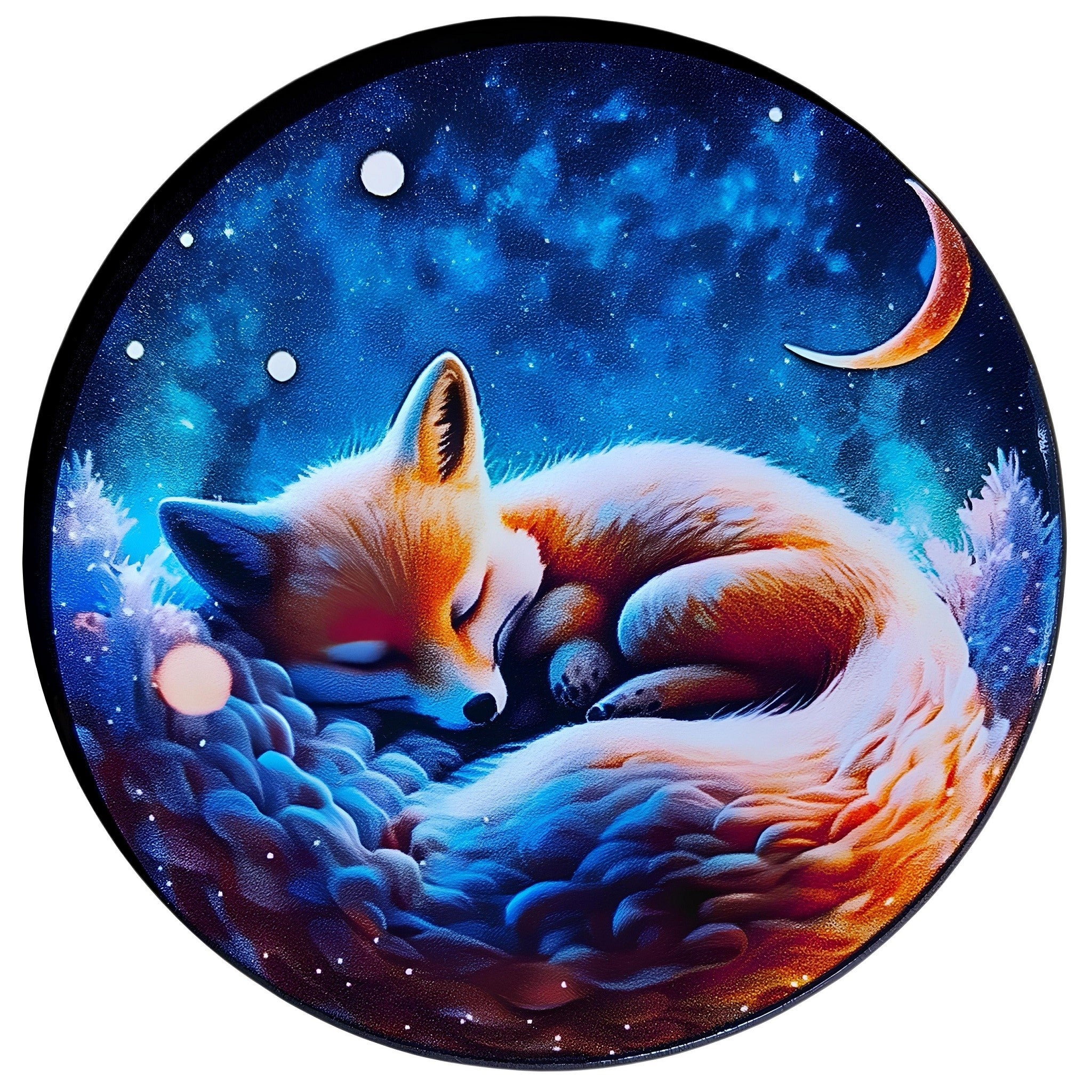 Puzzle Drewniane Śpiący Lisek