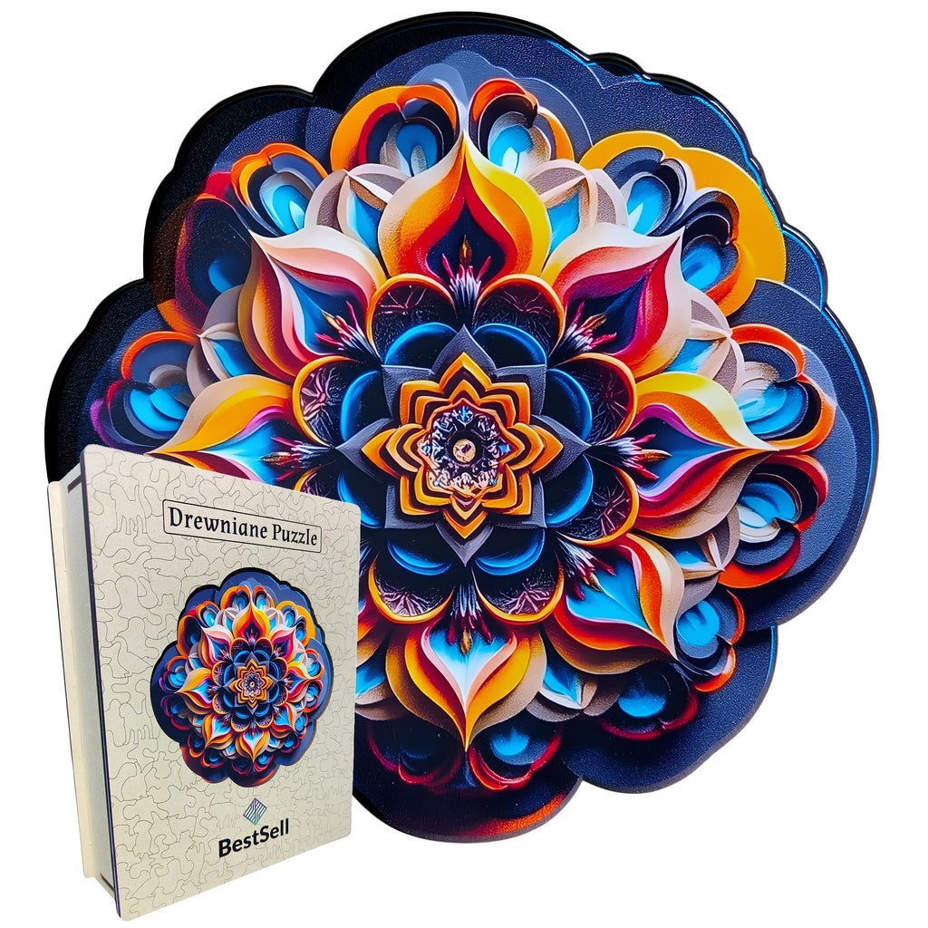 Puzzle Drewniane Mandala