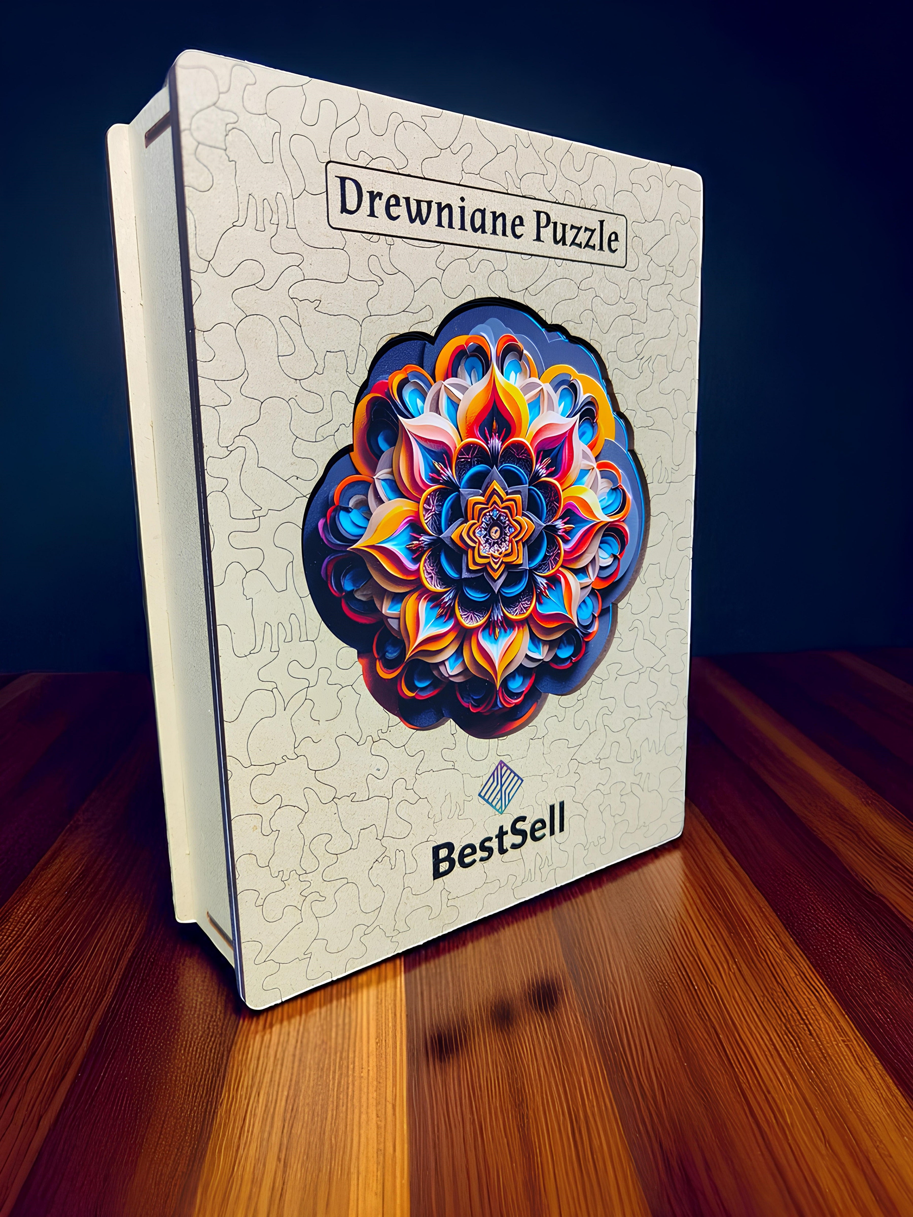 Puzzle Drewniane Mandala