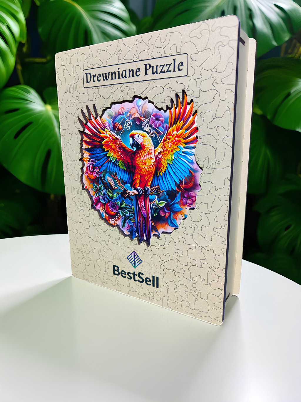 Puzzle Drewniane Rajska Papuga