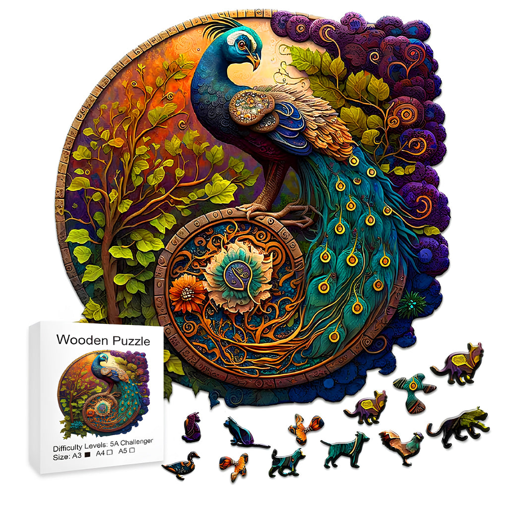 Puzzle Drewniane Paw