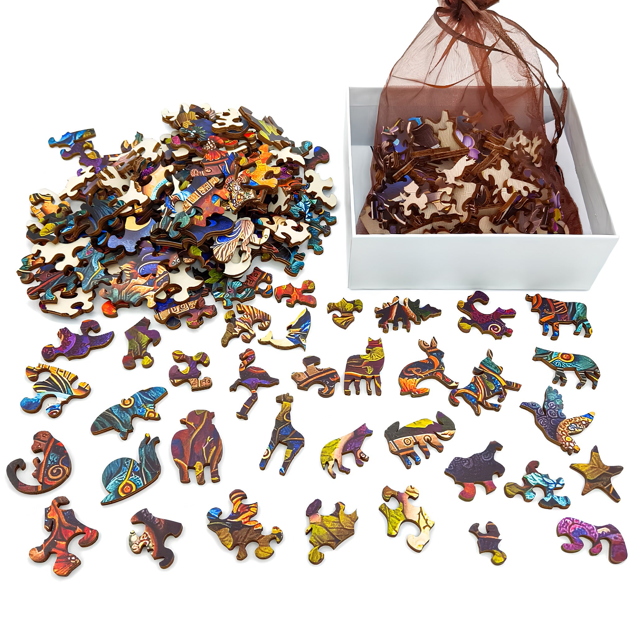 Puzzle Drewniane Paw