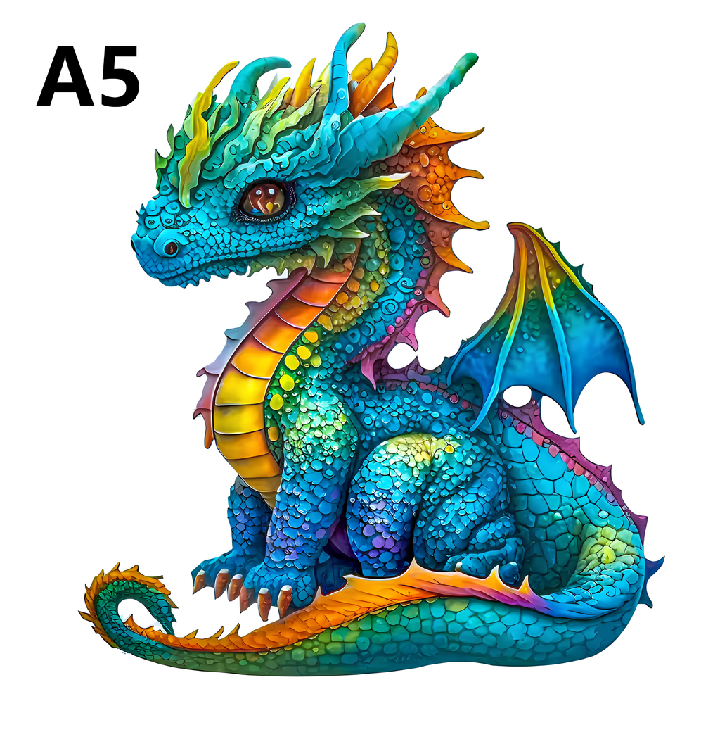 SMOK PUZZLE DREWNIANE UKŁADANKA 3D DLA DZIECI