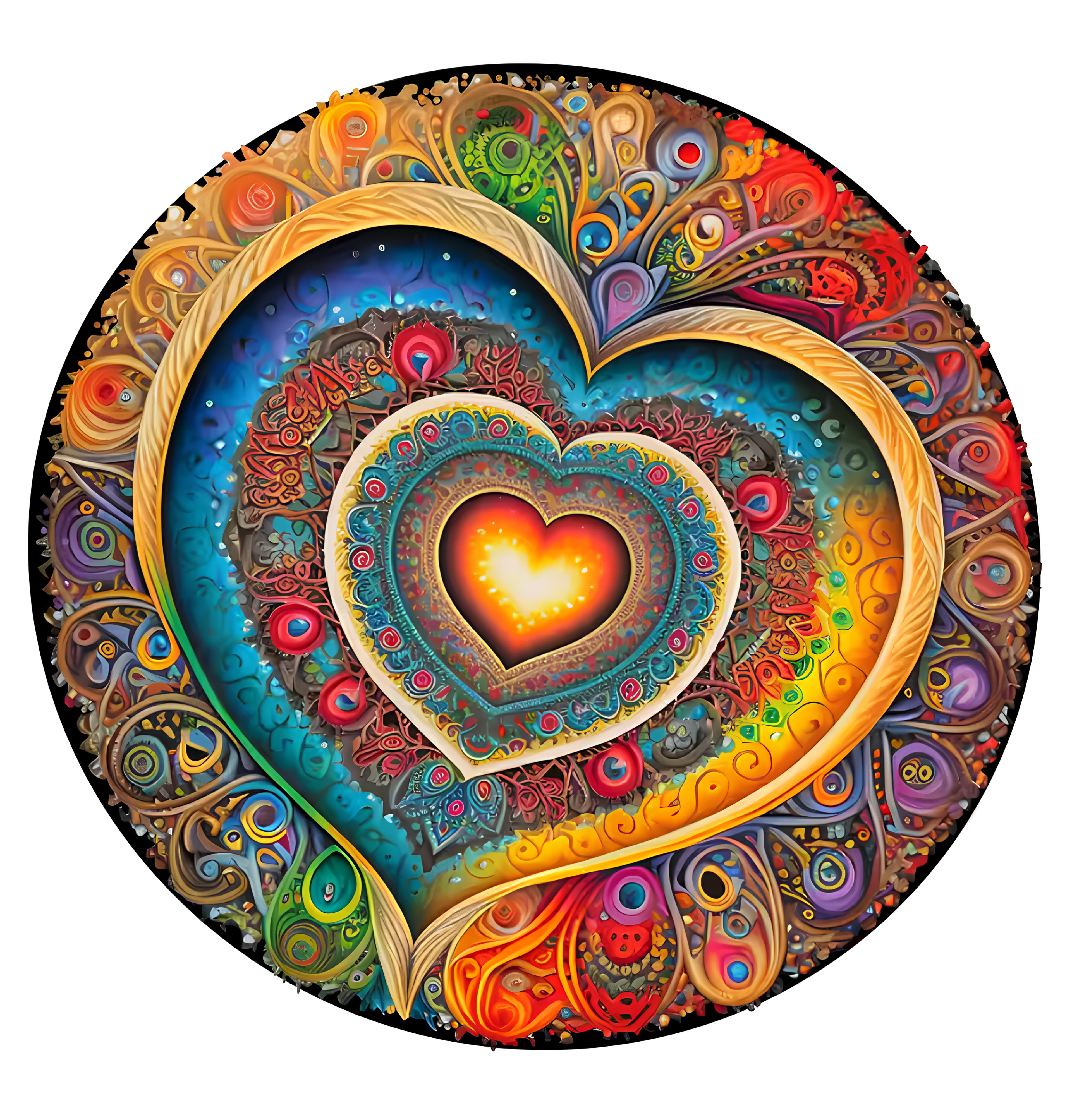 PUZZLE DREWNIANE SERCE - PUZZLE W KSZTAŁCIE ZWIERZĄT - PREZENT DLA MAMY BABCI BLISKIEJ OSOBY