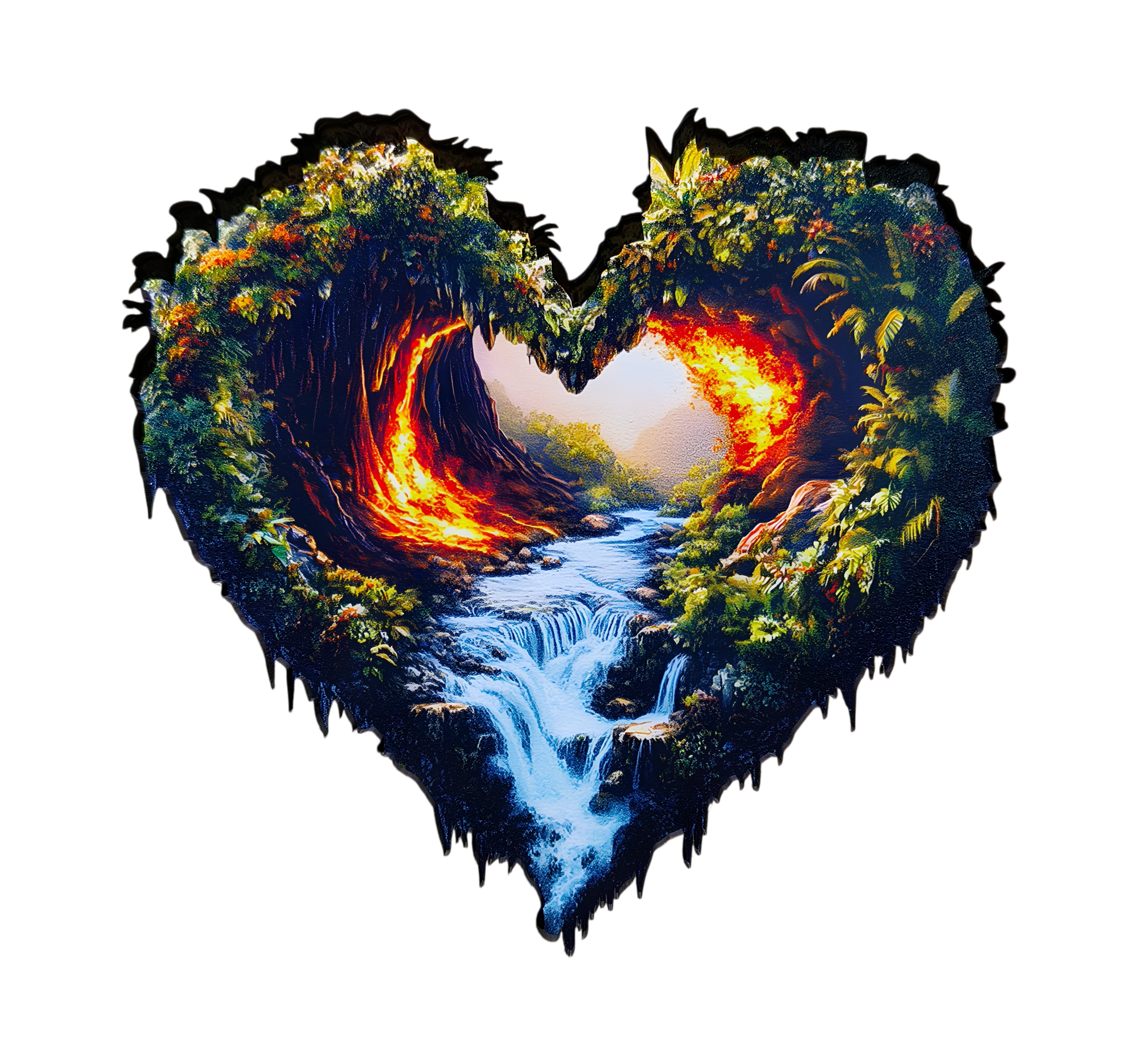 DREWNIANE PUZZLE BESTSELL SERCE ŻYCIA - PREZENT DLA DZIECI I DOROSŁYCH NA URODZINY ROCZNICĘ