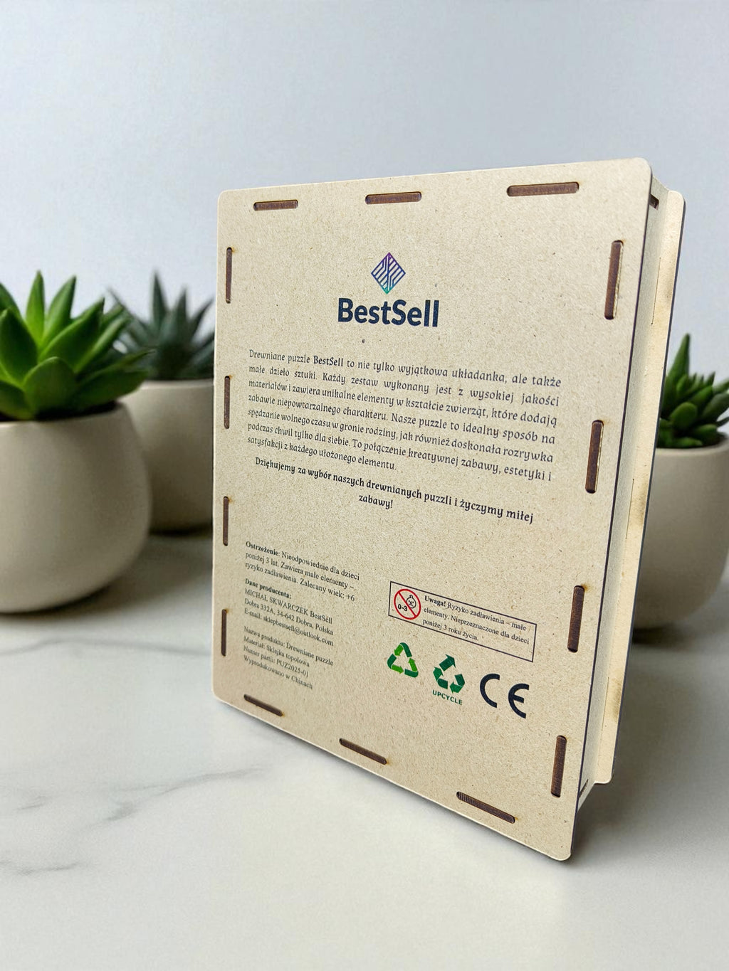 DREWNIANE PUZZLE BESTSELL SERCE ŻYCIA - PREZENT DLA DZIECI I DOROSŁYCH NA URODZINY ROCZNICĘ