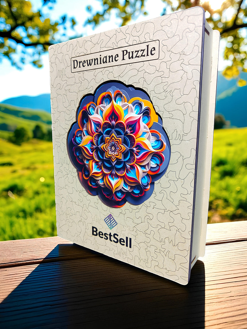 Puzzle Drewniane Mandala