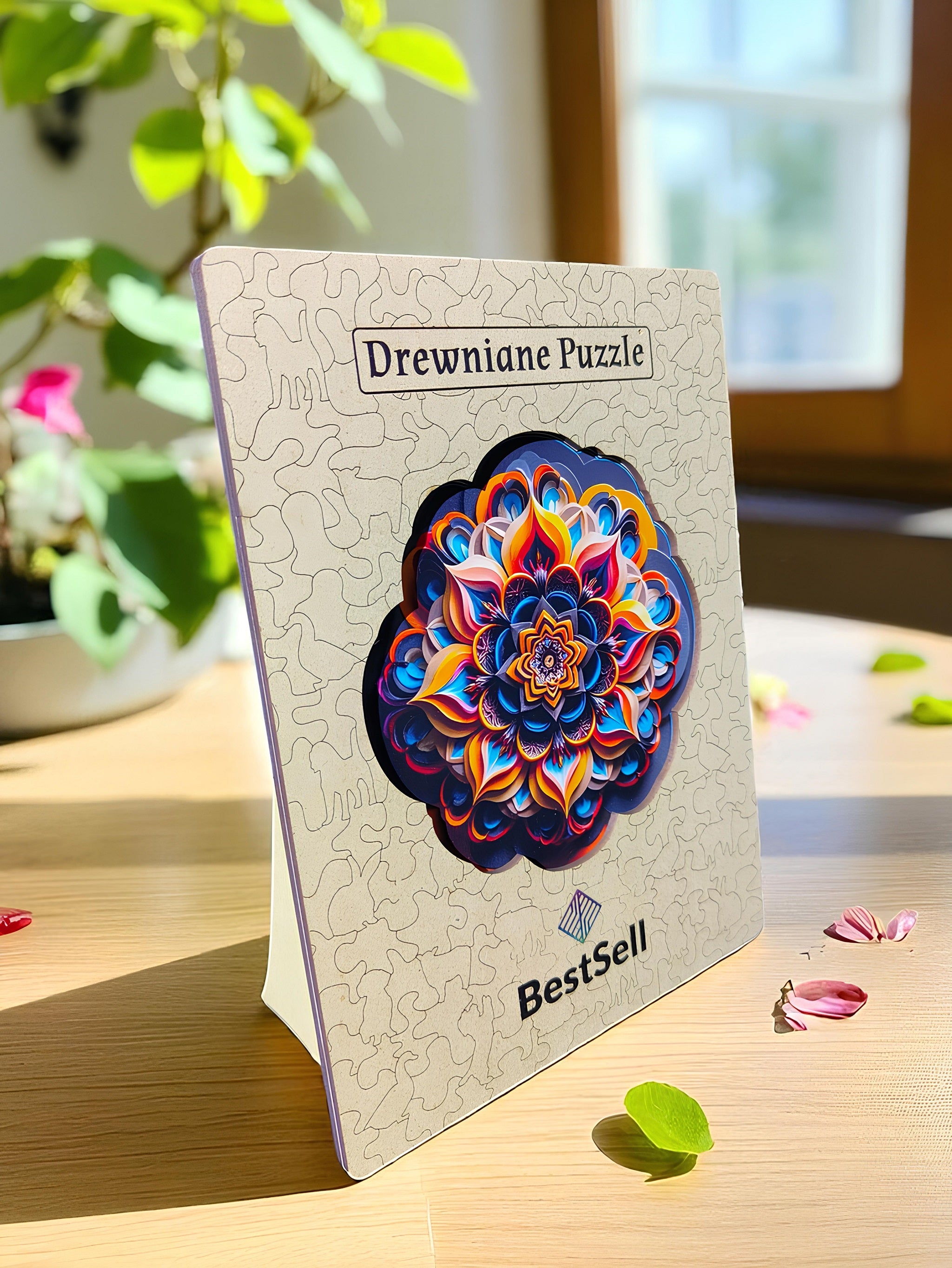 Puzzle Drewniane Mandala